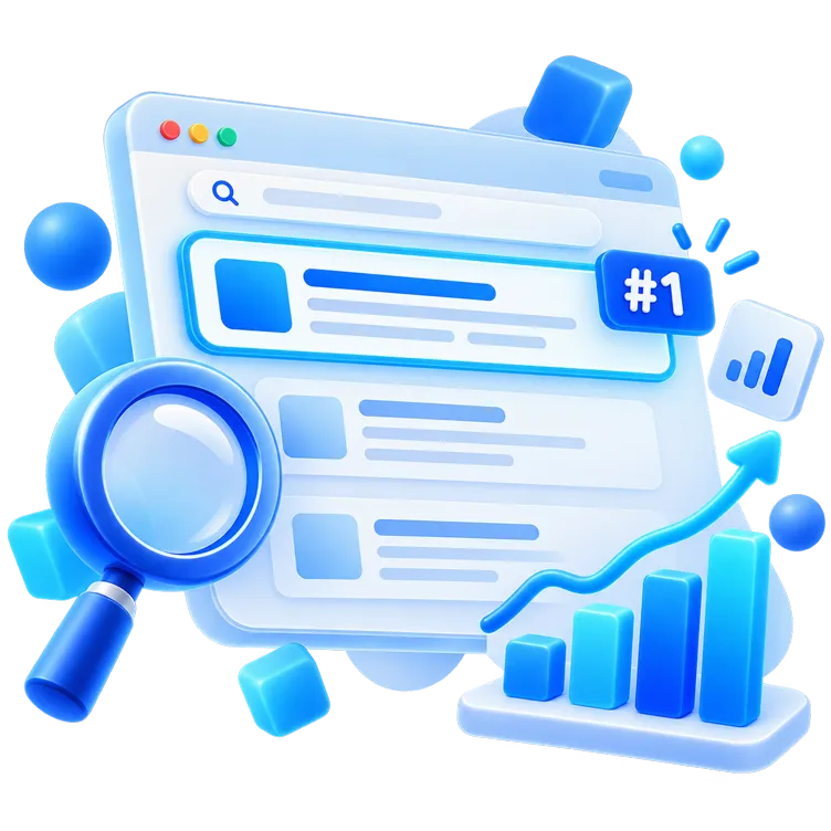 Modern SEO services to rank higher on Google by CoderBeam