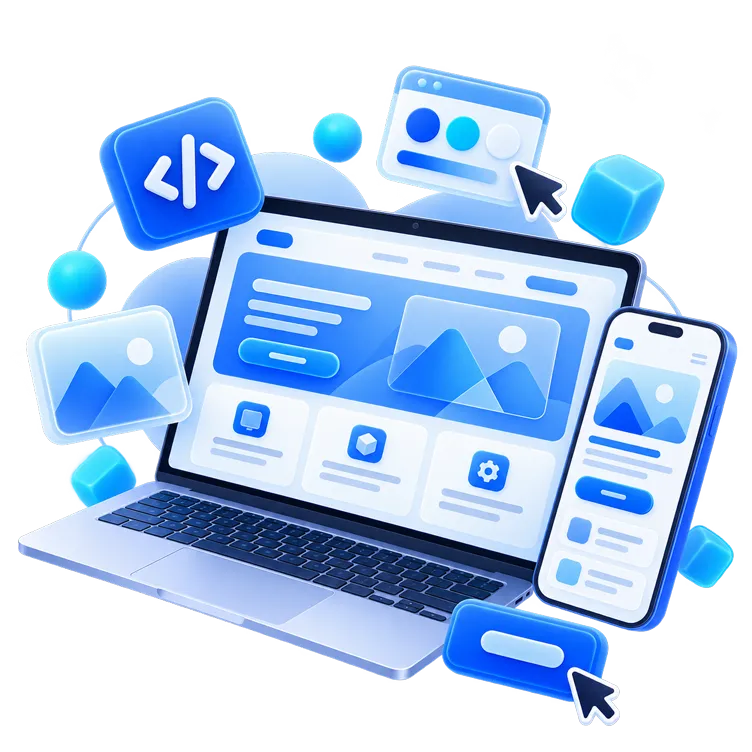 Website design and development services by CoderBeam
